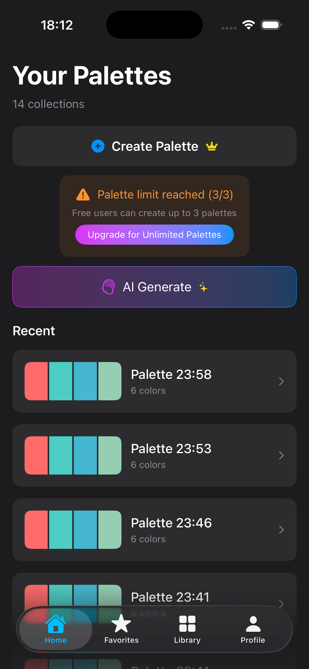 iDrop Ultra welcome screen